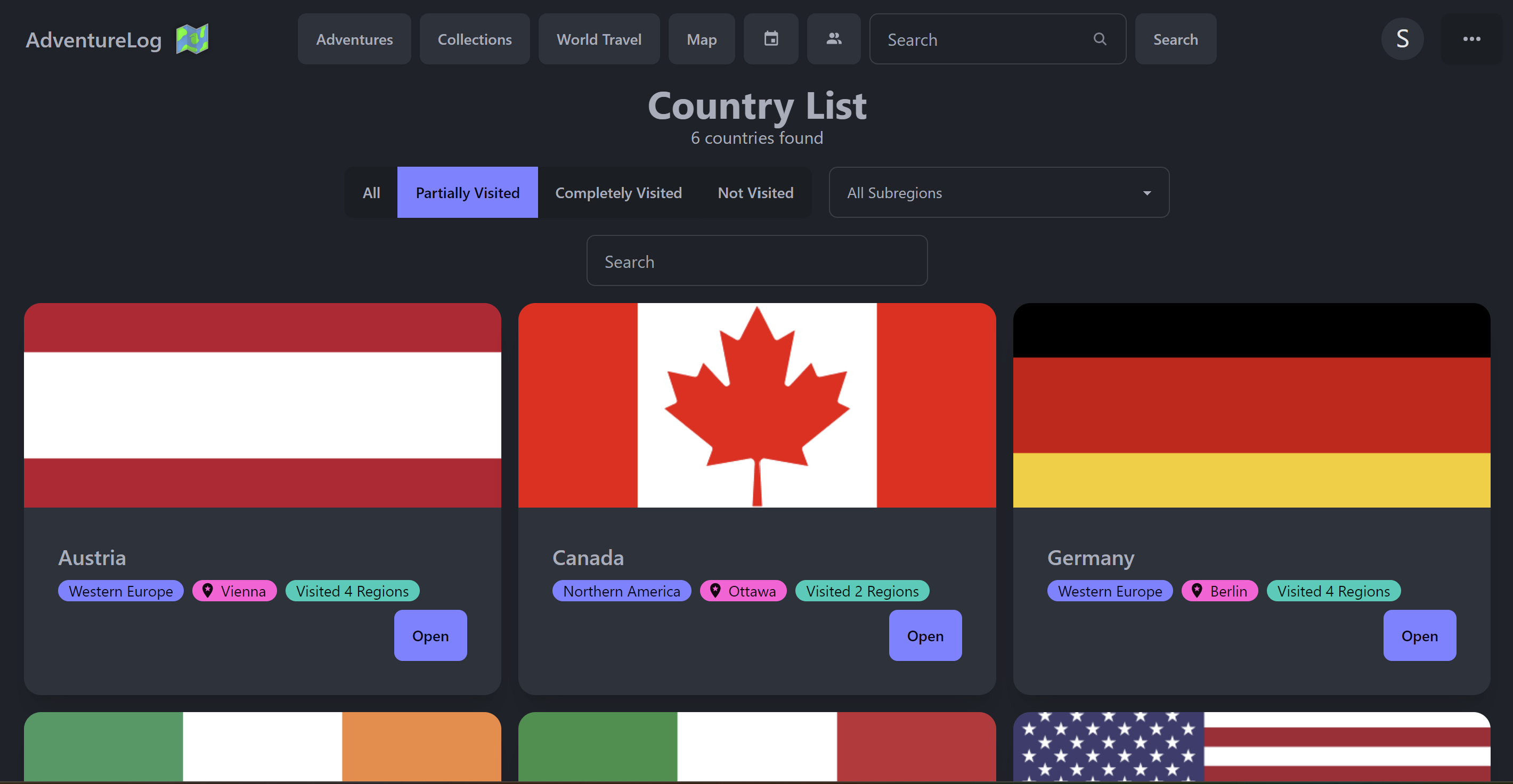 Countries